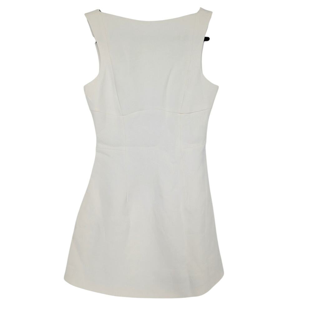 Babyboo Alana Ivory Low Back A-Line Mini Dress Size Small NWT - Picture 2 of 4